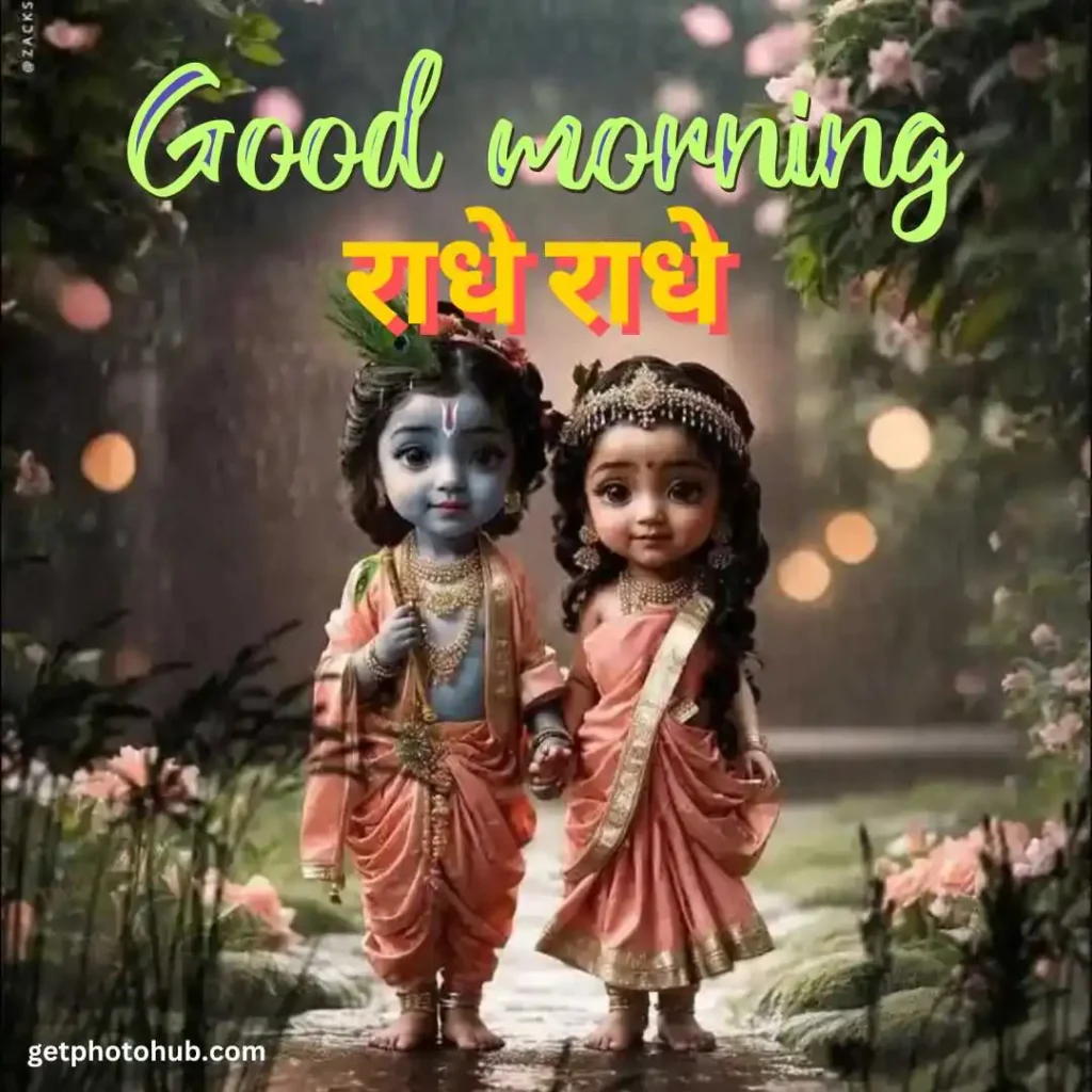 Good Morning Radhe Radhe