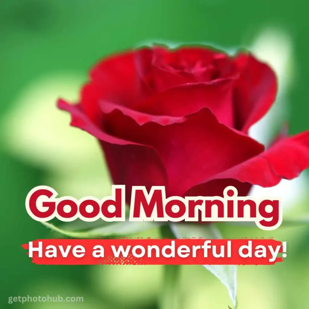 Good Morning Rose Image