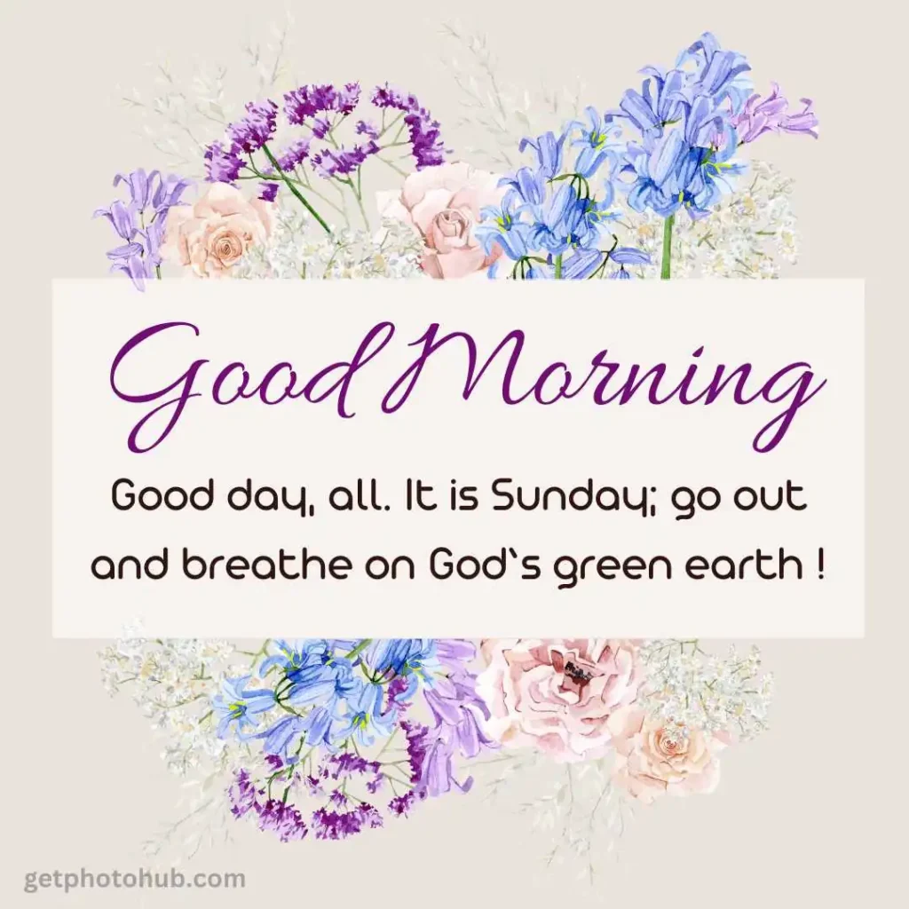 Sunday Blessings Image