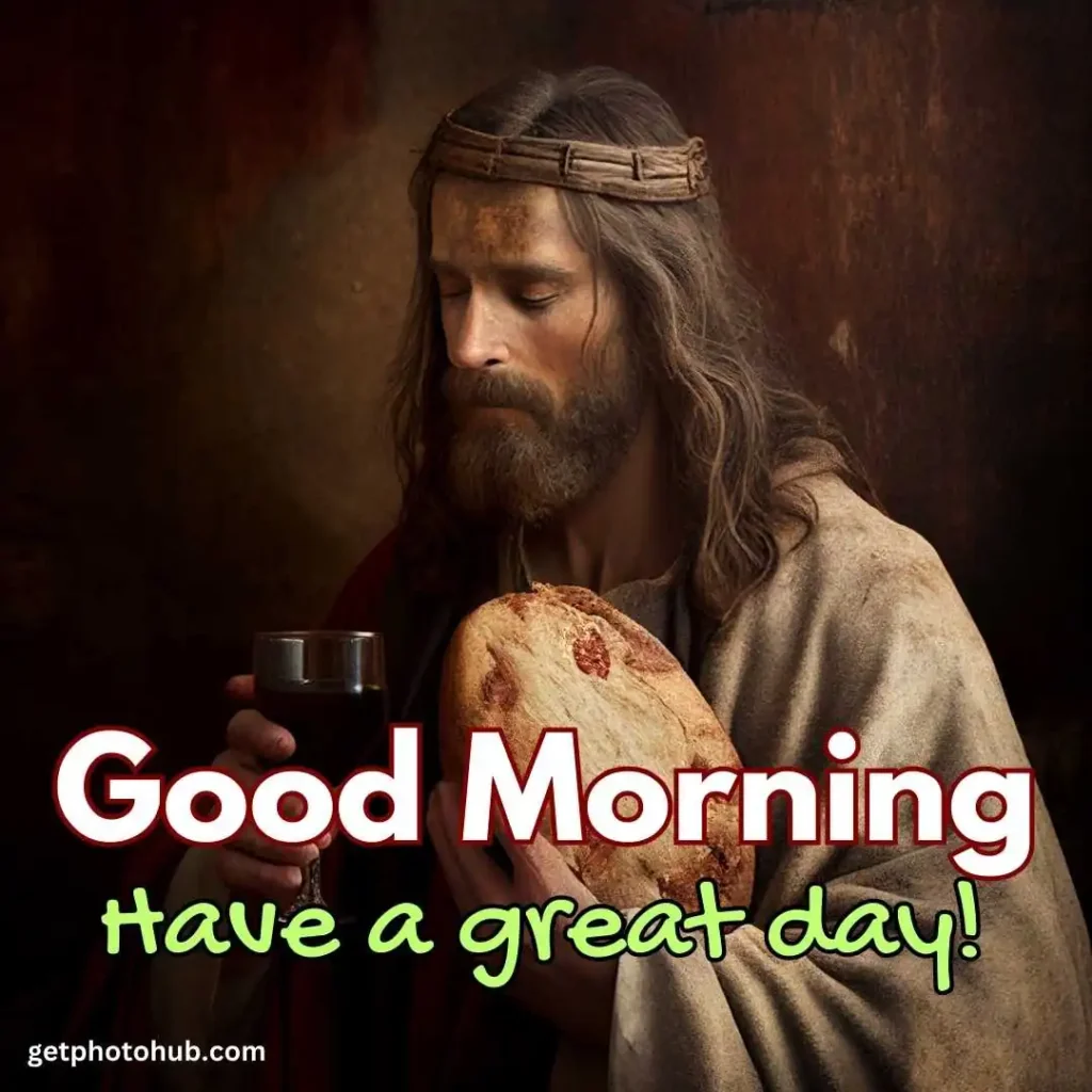 Jesus Good Morning Photo