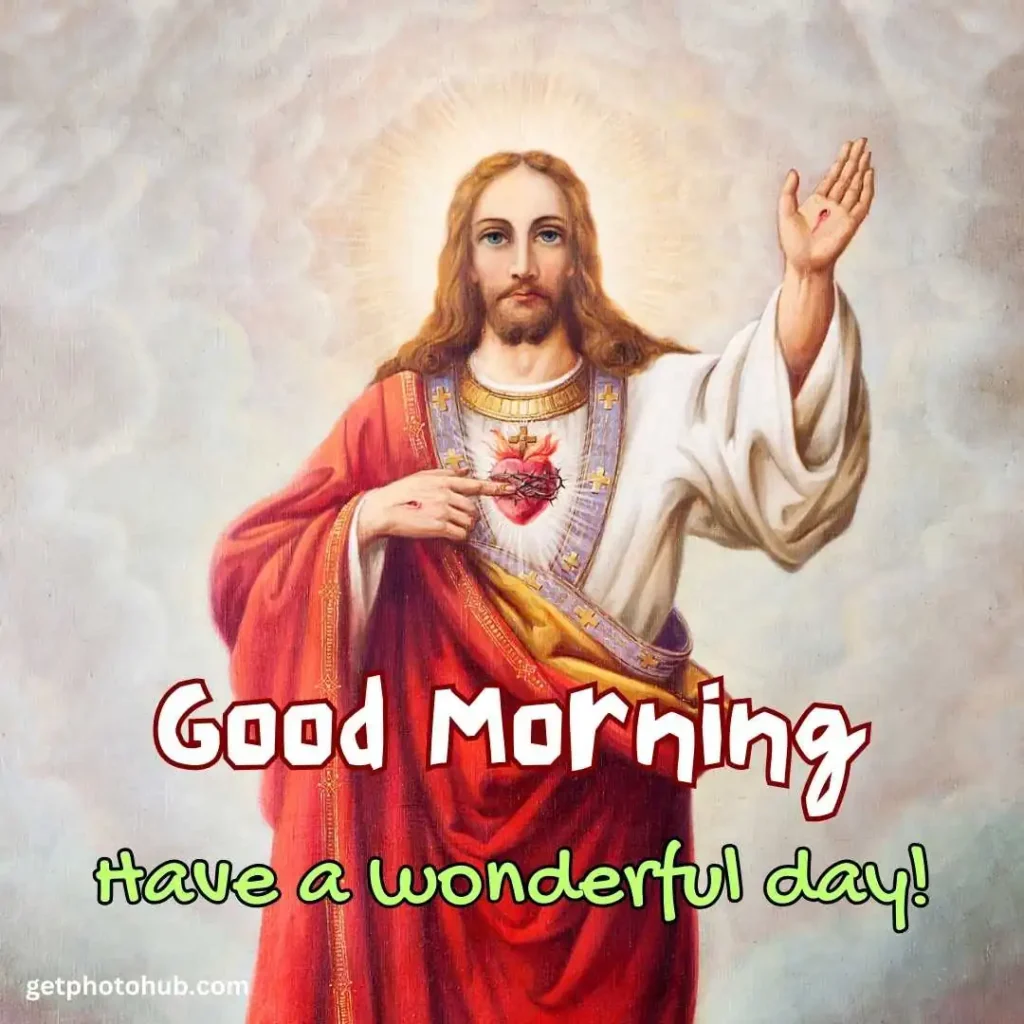 Jesus Good Morning Photo