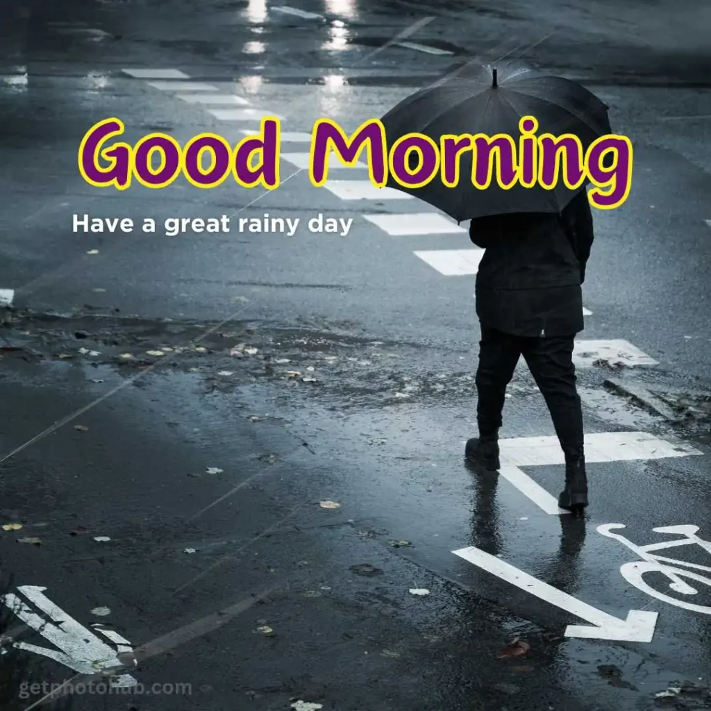 Rain Good Morning Image