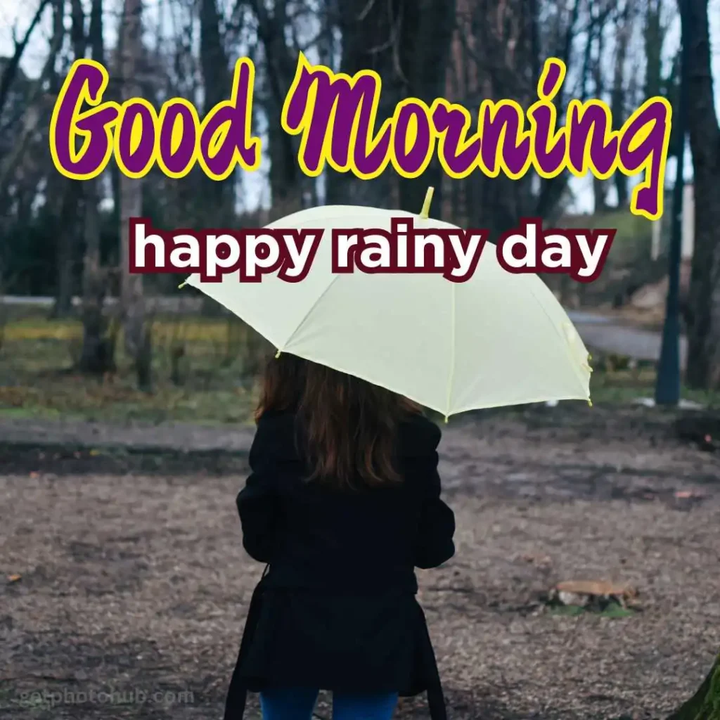 Rain Good Morning Image