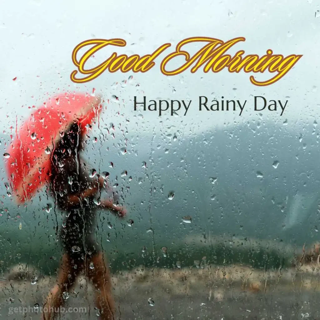 Good Morning Rainy Day Image