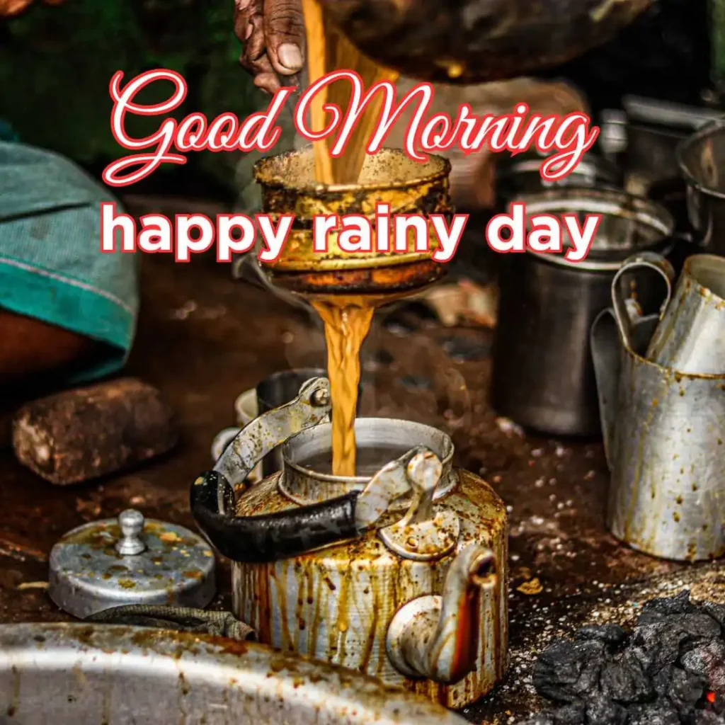 Rainfall Good Morning Image