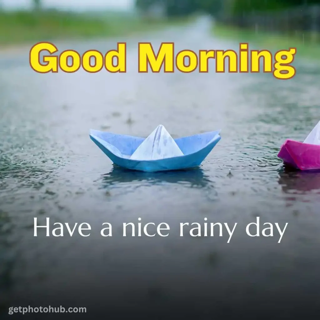 Good Morning Rainy Day Image