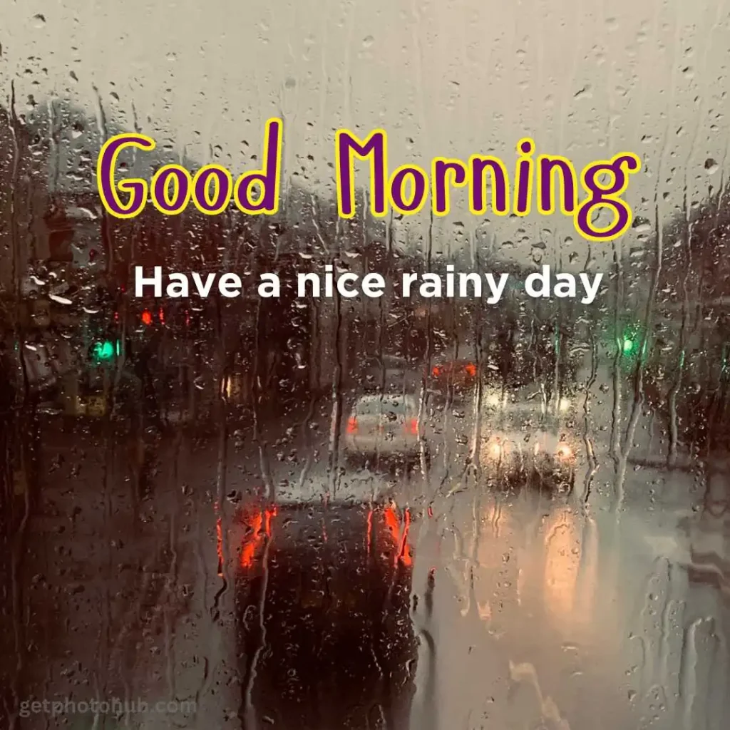 Rain Good Morning Image